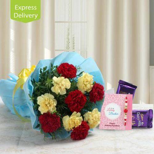 Fall In Love Rakhi - YuvaFlowers