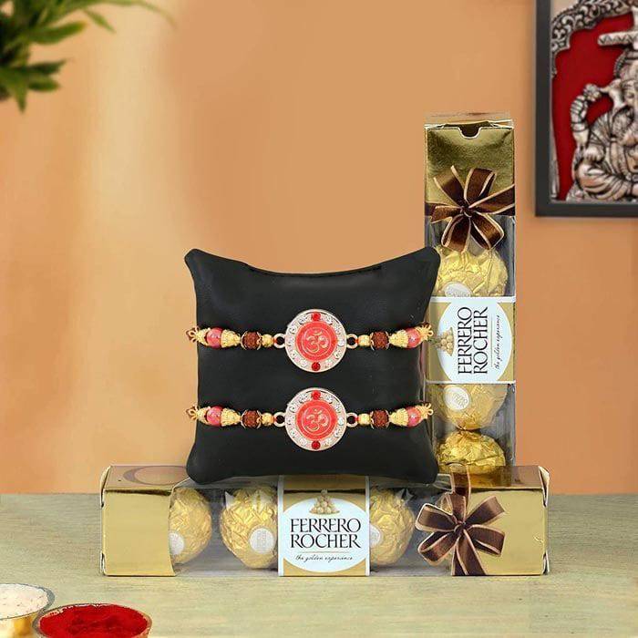 Ferrero Fun with Rakhi - YuvaFlowers