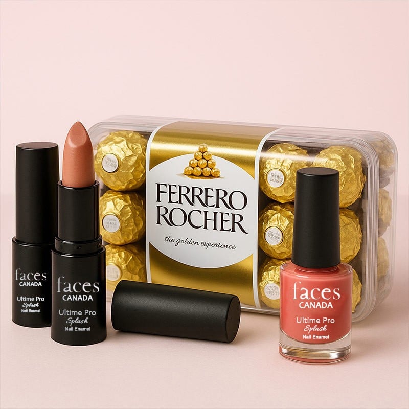FERRERO ROCHER & COSMETICS HAMPER