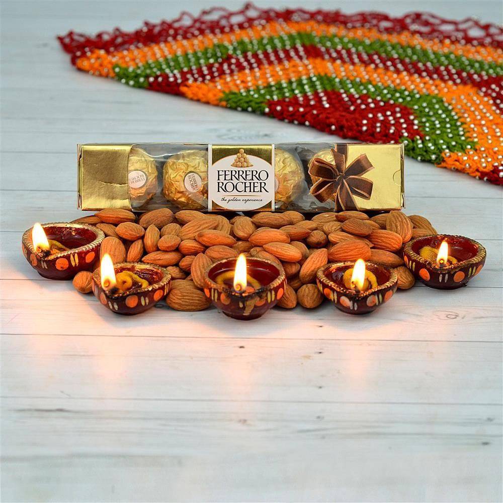 Ferrero Rocher Diwali Combo - YuvaFlowers