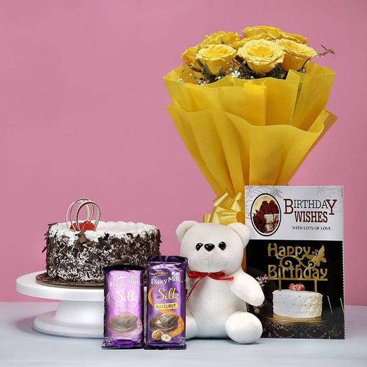 Flowery Celebrations Wishes - YuvaFlowers