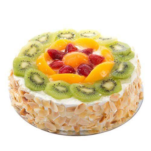 Fresh Fruit Cake 1Kg - YuvaFlowers