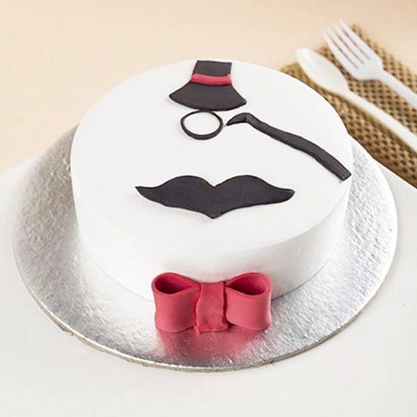 Gentle Man Cake - YuvaFlowers