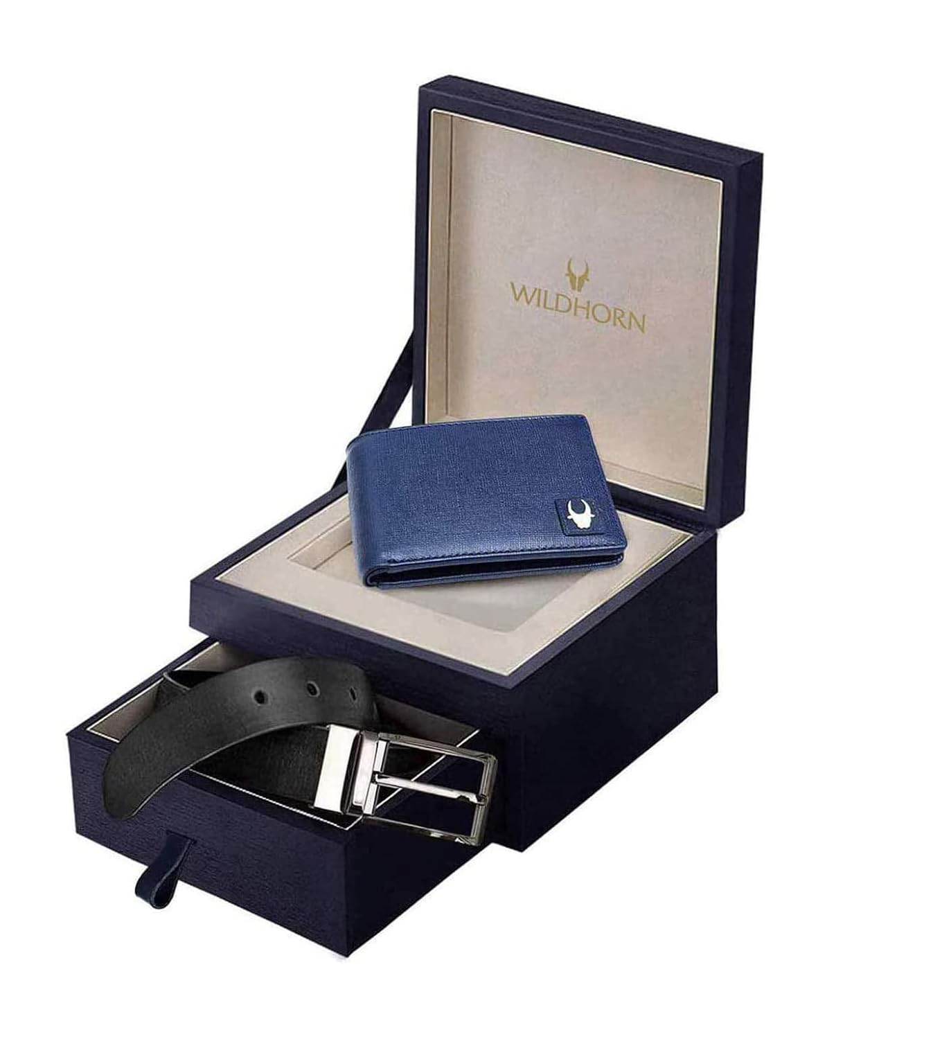 Gift Hamper for Men I Leather Wallet & Belt Combo Gift Set I Gift for Friend, Boyfriend,Husband,Father, Son etc (New Bombay Brown) - YuvaFlowers