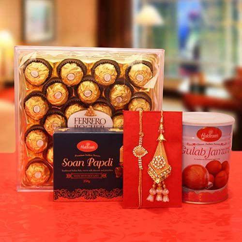 Golden Sweet Surprise - YuvaFlowers