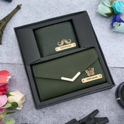 Wallet and Clutch Combo for Couple