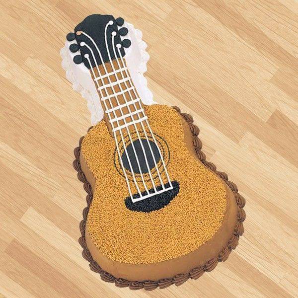 Guitar Cake - YuvaFlowers