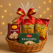 Premium Haldiram Gift Pack for Diwali - Sweets & Namkeen Hamper