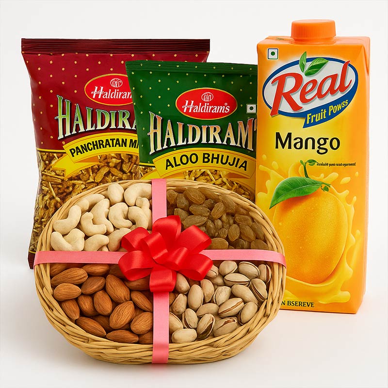Haldirams, Real N Dryfruits Hamper