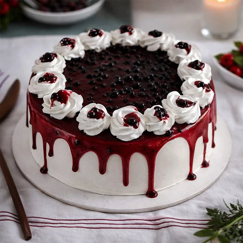 Half Kg Blue Berry Cake Online Gift Delivery
