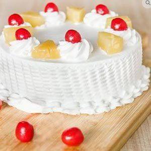 Half kg pineapple cake (Addons) - YuvaFlowers