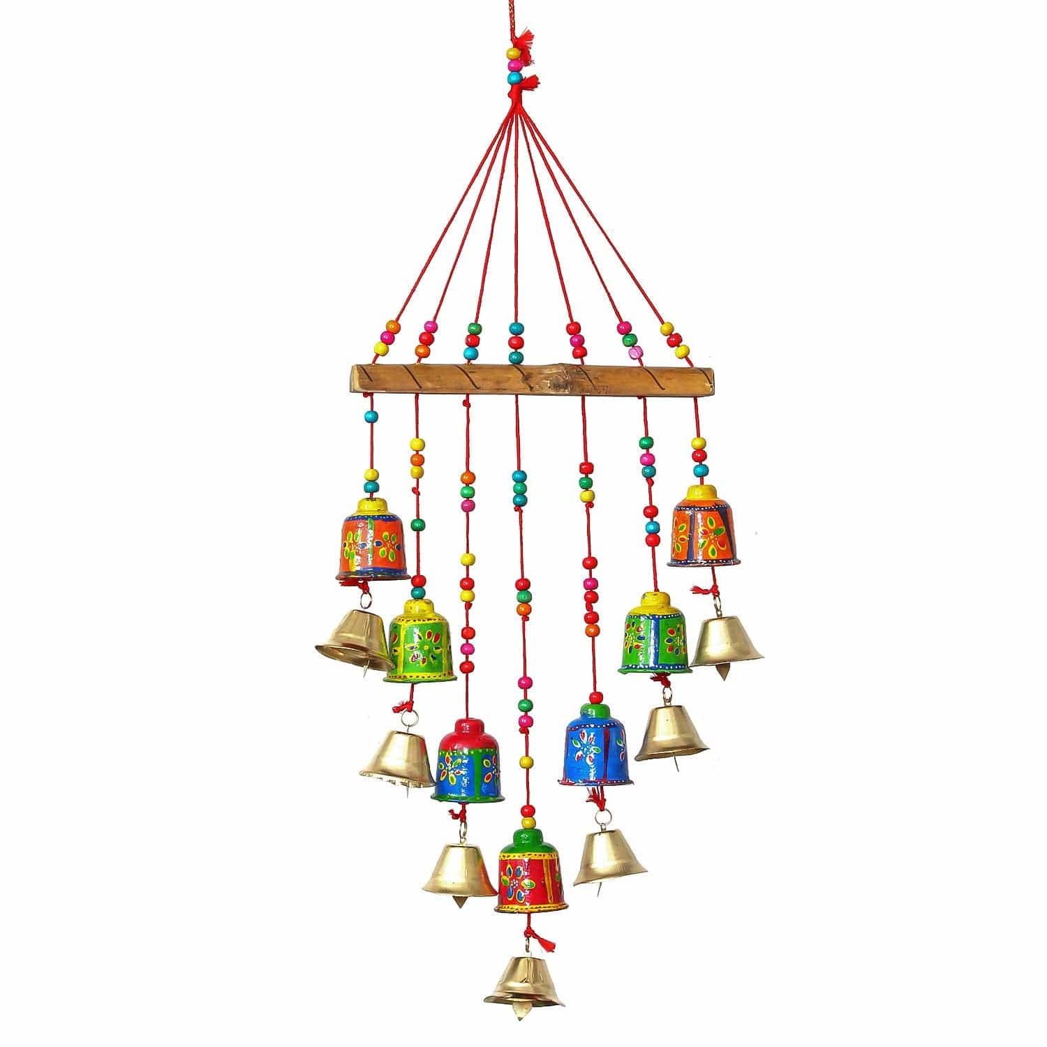 Handcrafted Decorative Wall/Door/Window Hanging Bells Chimes Showpieces - YuvaFlowers