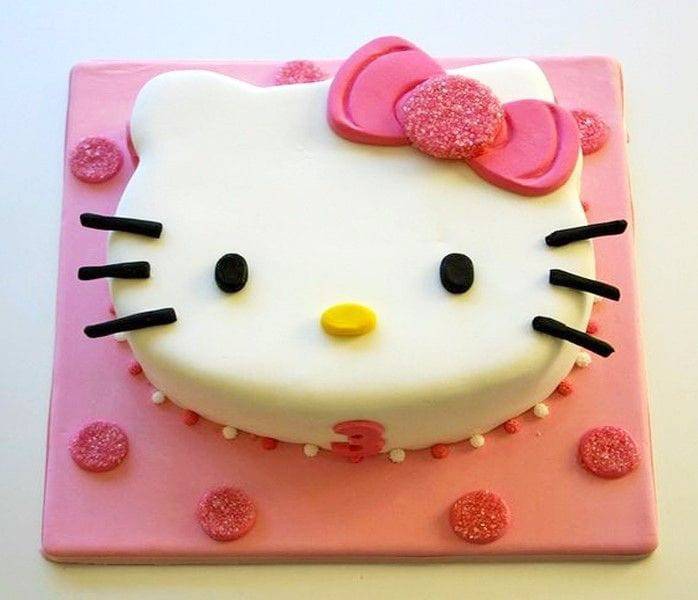 Hello Kitty Cake - YuvaFlowers