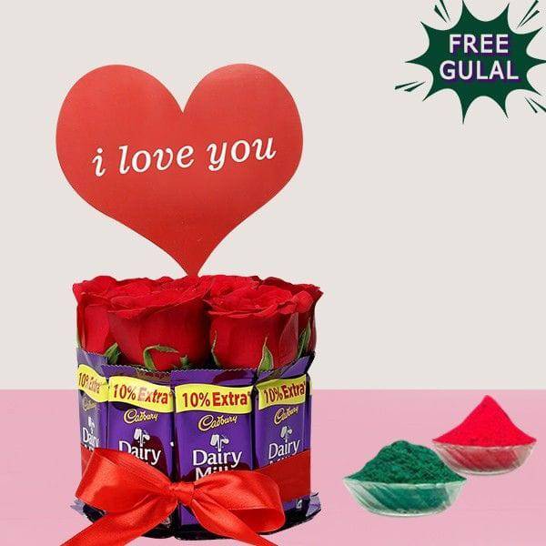 Holi Gift For Your Love - YuvaFlowers