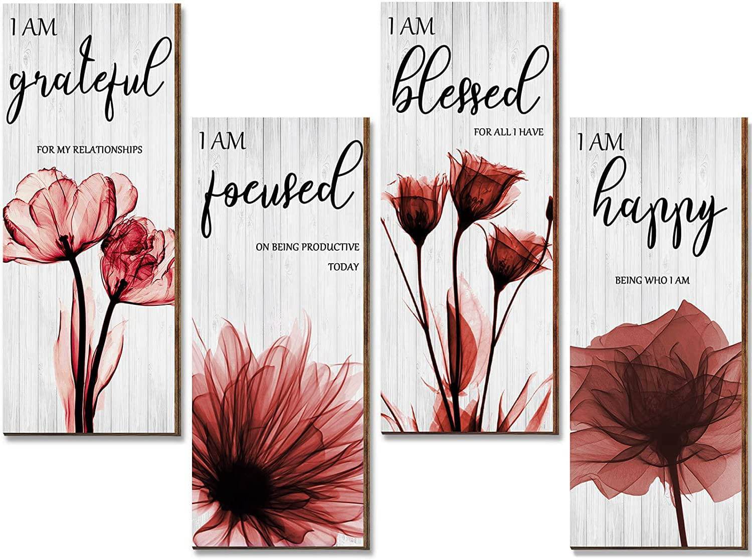 Home Decor Items 4 Elements Wall Decor For Living Room, Bedroom, And Kitchen - Stylish Showpieces For Home Decor - Interior Decoration Items 4 Elements Home Decor (style 16) - YuvaFlowers