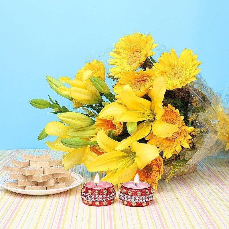 Illuminating Delights - YuvaFlowers