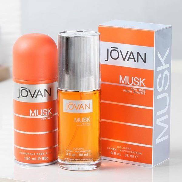 Jovan Musk EDT & Deodorant Gift Set for Men - YuvaFlowers