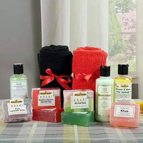 Khadi Love Spa Hamper - YuvaFlowers