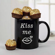 Kiss Me Chocolate Hamper - YuvaFlowers