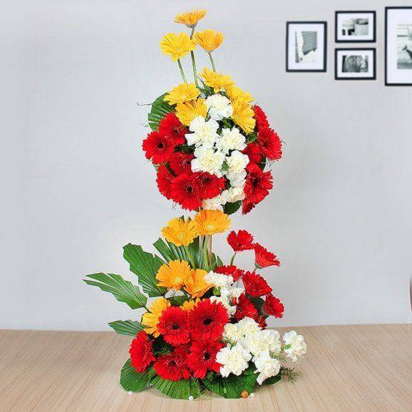 Love Shove Arrangment - YuvaFlowers