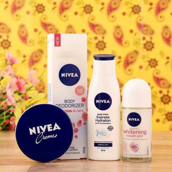 Lovely Nivea hamper - YuvaFlowers