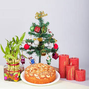 Merry Christmas Cake Combo - YuvaFlowers