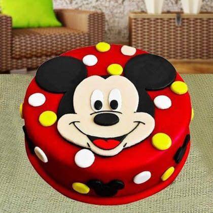 Mickey Mouse Cake - YuvaFlowers