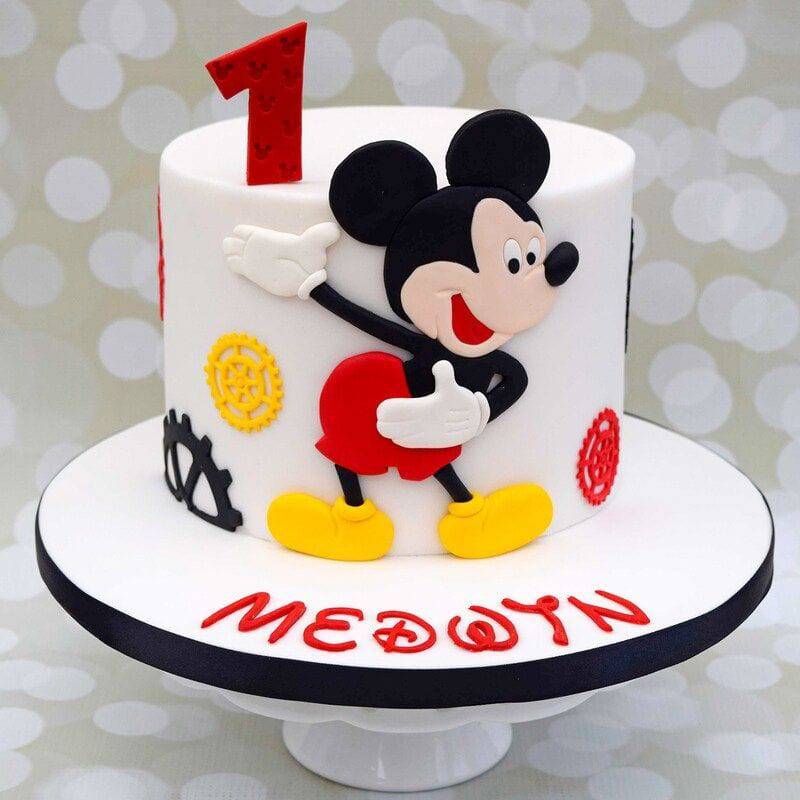 Mickey Mouse Cartoon Cake 1 kg - YuvaFlowers