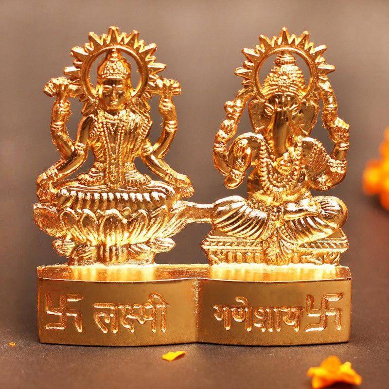 Miniature Laxmi Ganesha - YuvaFlowers