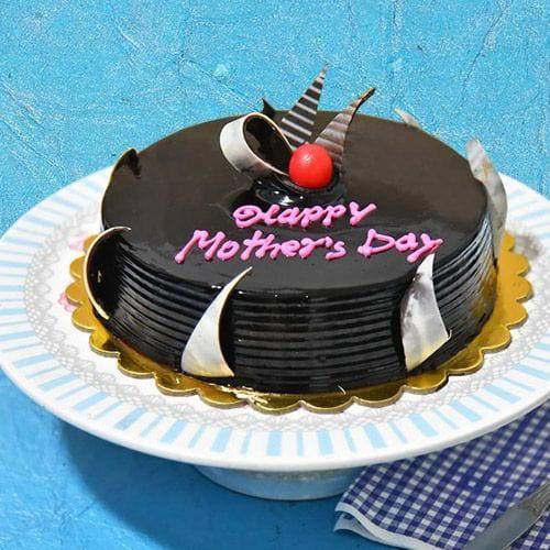 Mothers Day Chocolate cake Half kg - YuvaFlowers