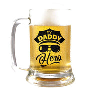 My Hero Dad Beer Mug - YuvaFlowers