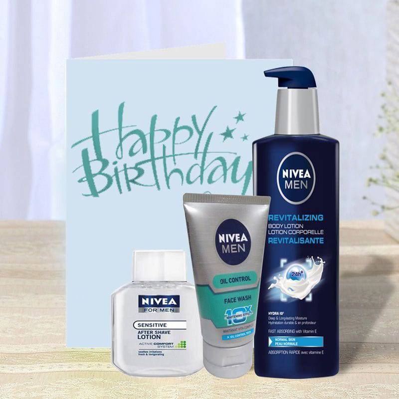 Nivea Birthday Kit - YuvaFlowers