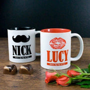 Personalised Couple You are My Cups - YuvaFlowers