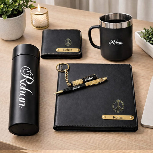 Personalized Men’s Executive Gift Set – Custom Name Office Essential
