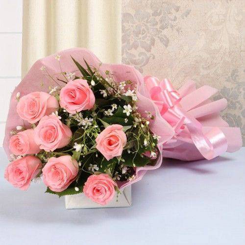 Pink Beauty Bouquet - YuvaFlowers