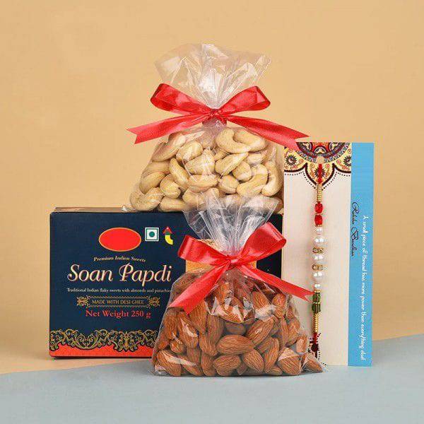 Pleasurable Rakhi Surprise - YuvaFlowers