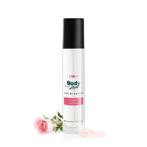 Plum BodyLovin' Vanilla Vibes Perfume | Long Lasting & Premium Warm Vanilla Fragrance | Luxury Perfume For Women | Sweet, Warm & Irresistible Notes of Vanilla | Travel-Friendly | High On Fun (15 ml) - YuvaFlowers