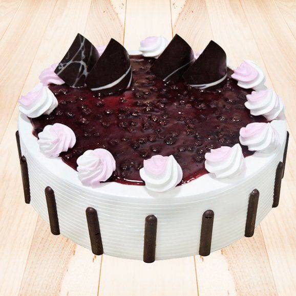 Premium Blueberry Cake - YuvaFlowers