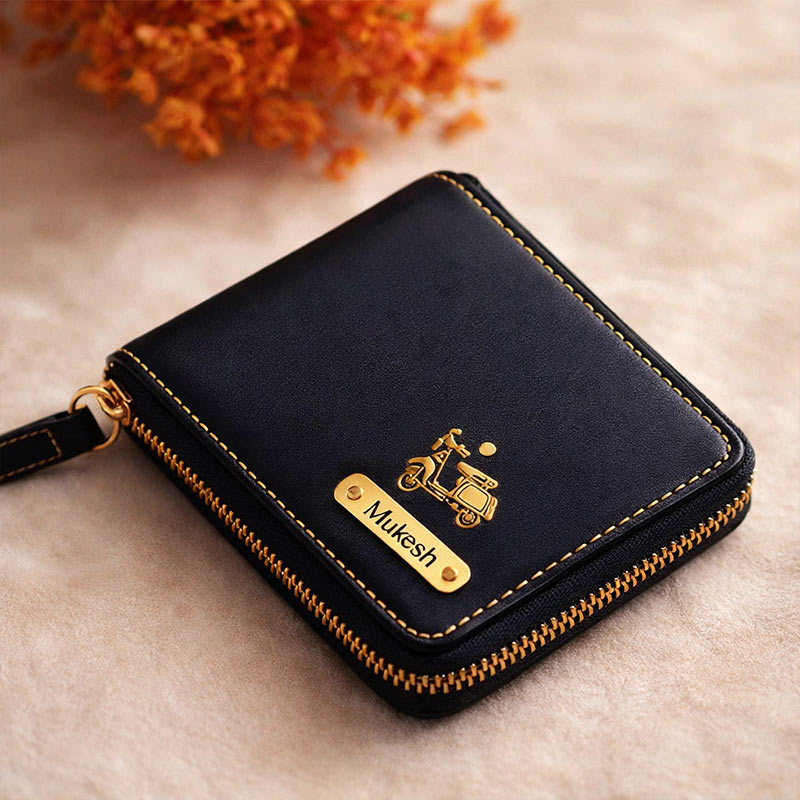 Customized Zipper Wallet