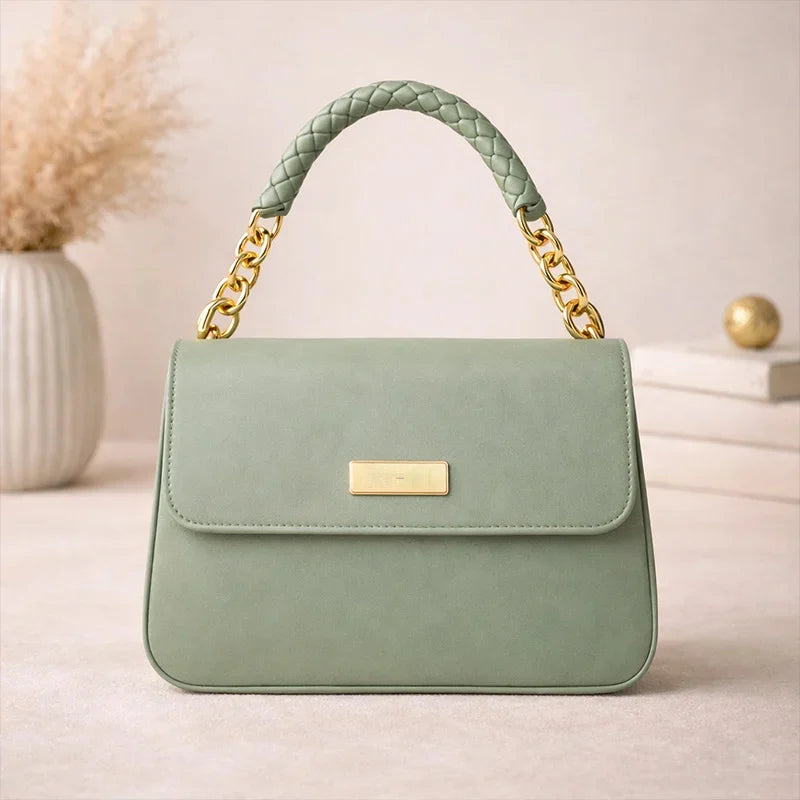 Women Green Sling Bag