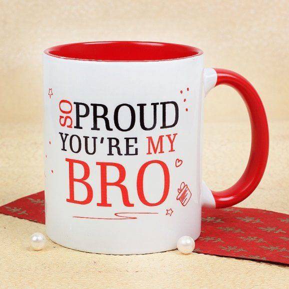 Proud Bro Mug - YuvaFlowers