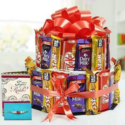 Rakhi Chocolate Treat - YuvaFlowers