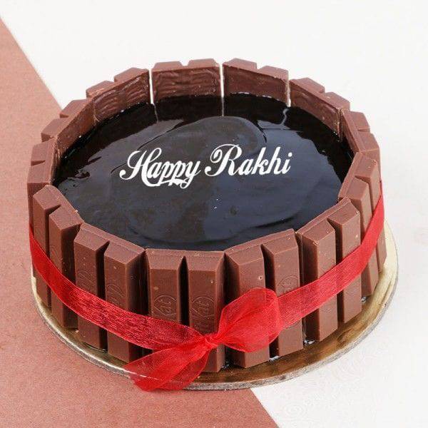 Rakhi KitKat Cake - YuvaFlowers