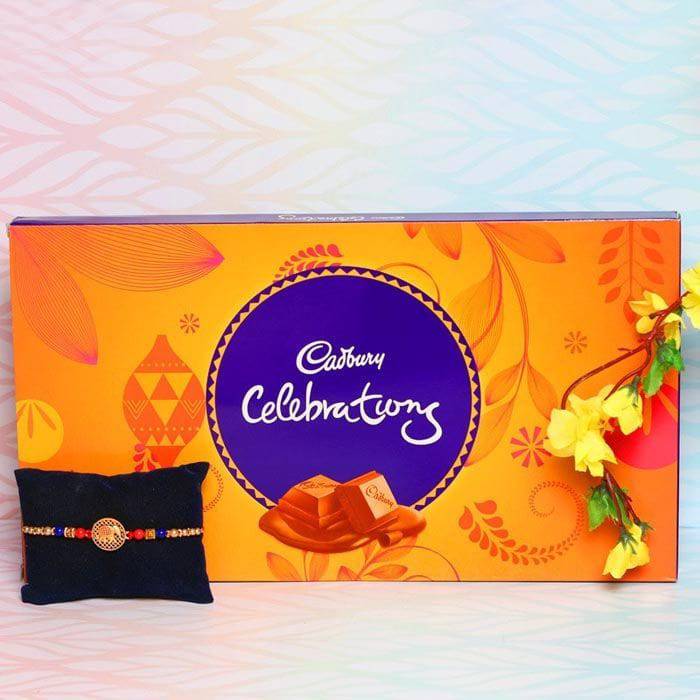 Rakhi N Cadbury Celebration Pack - YuvaFlowers