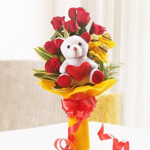 Red Rocher Bouquet Online Online Gift Delivery