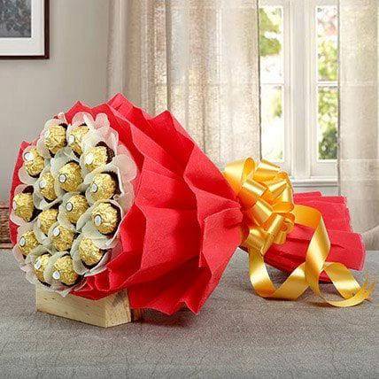 Rocher Choco Bouquet Online Gift Delivery