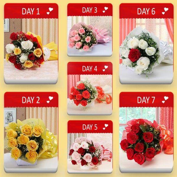 Seven Days Surprise - YuvaFlowers