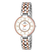 Silver Dial Metal Chain Analog Watch for Women - YuvaFlowers