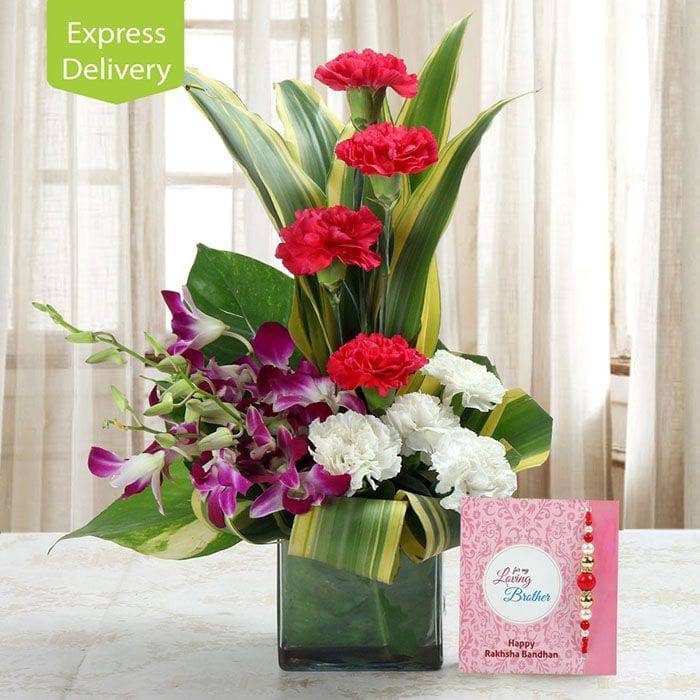 Simply Rakhi Combo - YuvaFlowers