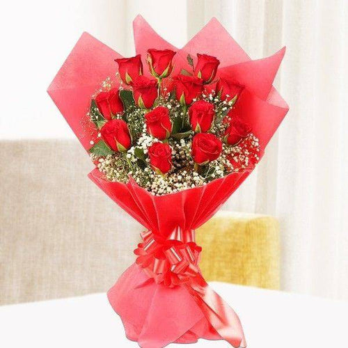 Simply Red Love Bouquet Online Gift Delivery